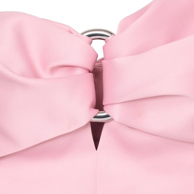 THE SATIN POP J MARC BOW DRESS